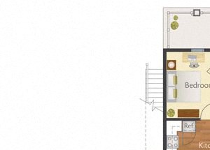 3 Bedroom 2 Bath-2D Floorplan 3 Bedroom 2 Bath-2D Floorplan-Marrero Commons Apartments, New Orleans, LA
